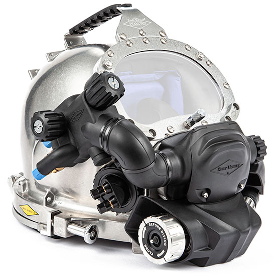 Kirby Morgan Dive Systems - Kirby Morgan® Surface Supplied MOD-1 The  Surface Supplied MOD-1 is designed for the dive team requiring a  lightweight and durable commercial diving mask. An advanced MOD-1 mask